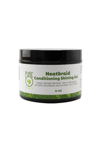 Thumbnail for PURE Neatbraid Conditioning Shining Gel – #1 Braiding Gel with Megahold (8 oz)