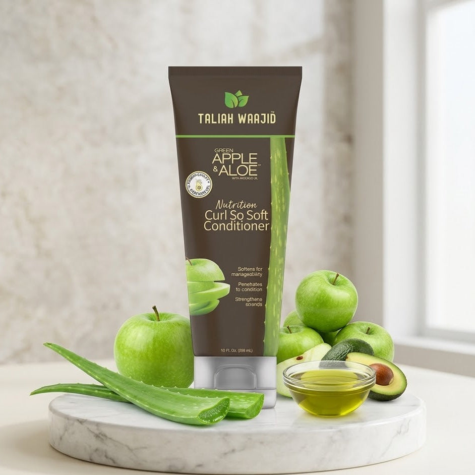Taliah Waajid Green Apple & Aloe Nutrition Curl So Soft Conditioner