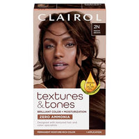 Thumbnail for Clairol Textures & Tones 2N Mocha Brown - Elevate Styles