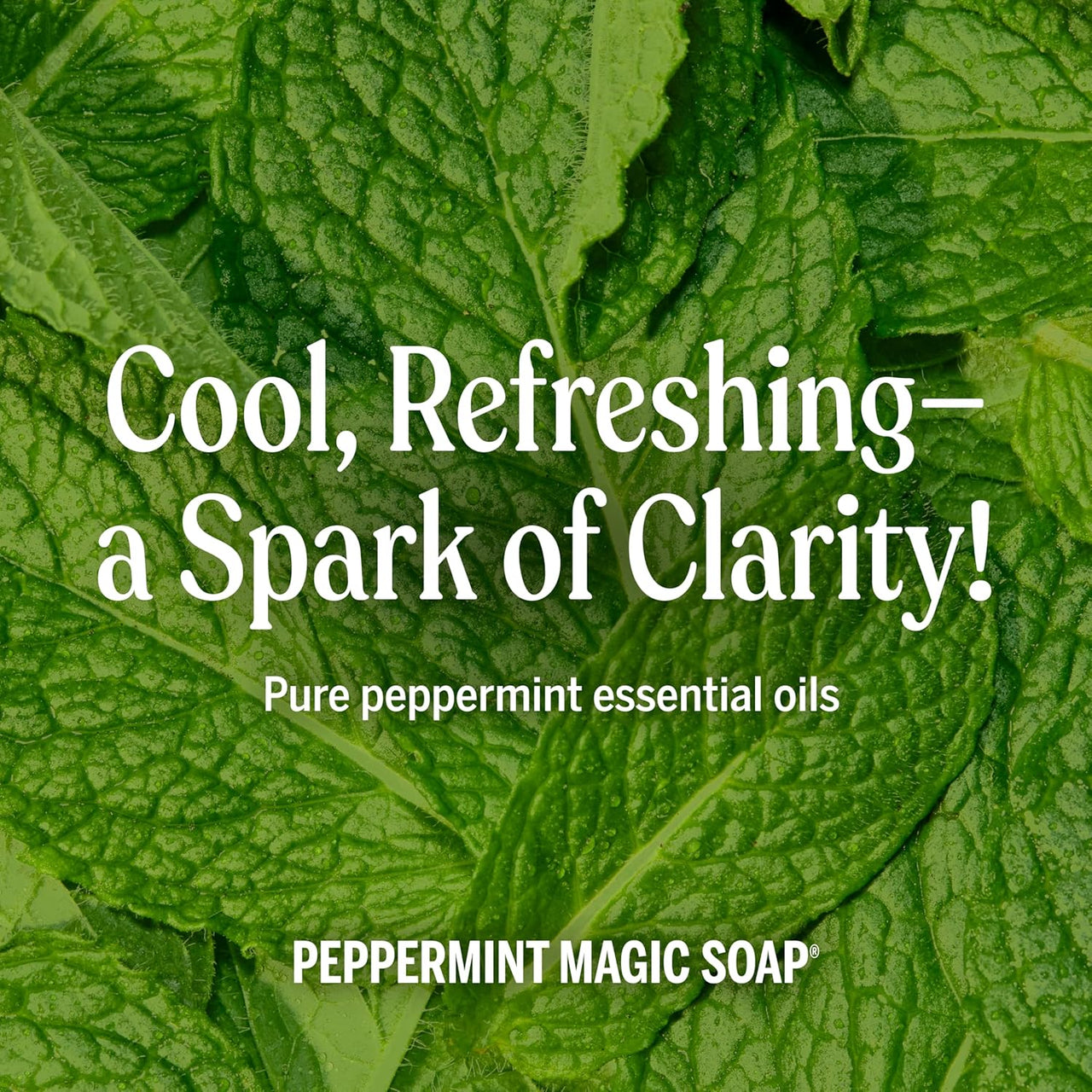 Dr. Bronner's 18-in-1 Pure-Castile Magic Soap Peppermint 32 Fl Oz / 946mL