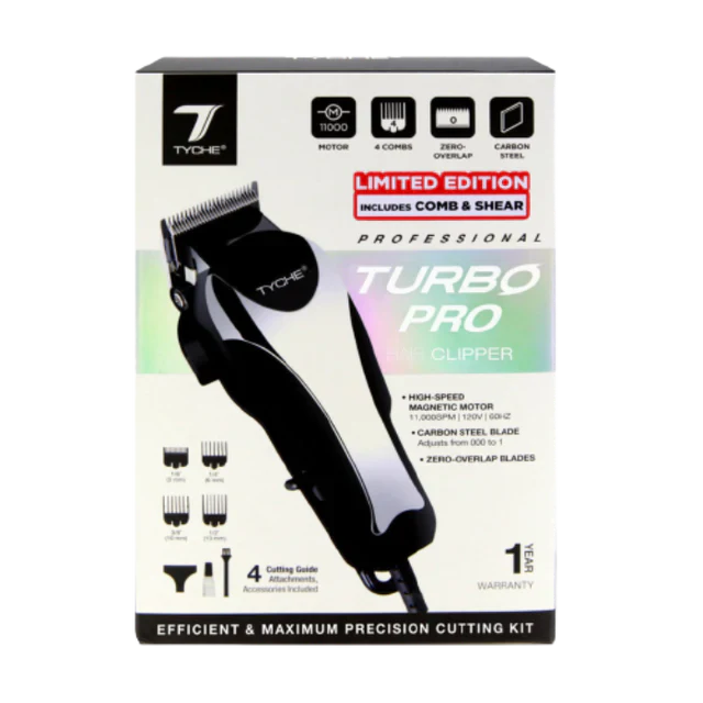 Tyche Professional Turbo Pro Hair Clipper Limited Edition - Elevate Styles