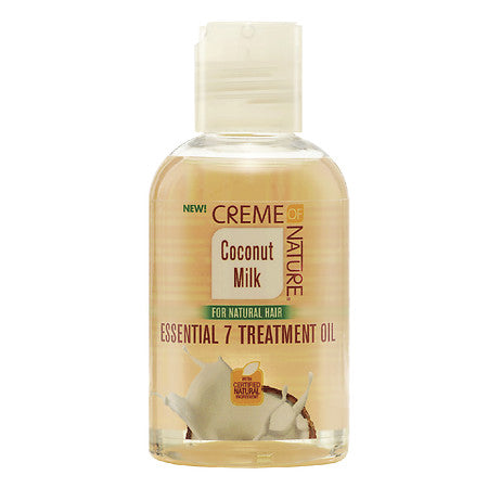 Creme of Nature Coconut Milk Essential 7 Treatment Oil (4 fl oz / 118.3 mL) - Elevate Styles