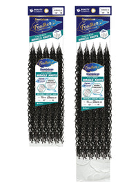 Thumbnail for Beauty Elements Dominican Feather Line Invisible Crochet Hair – Burmese 4A 14