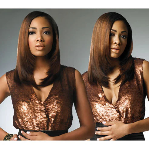 Sensationnel Premium Now 100% Human Hair Weave – New Yaki Platinum Texture 10"-18" - Elevate Styles