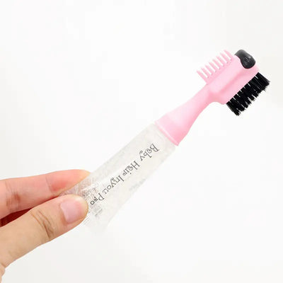 3-in-1 Baby Hair Gel Brush: Hair Gel, Wig Gel, and Invisible Bonding Glue Dispenser for Hair and Wigs