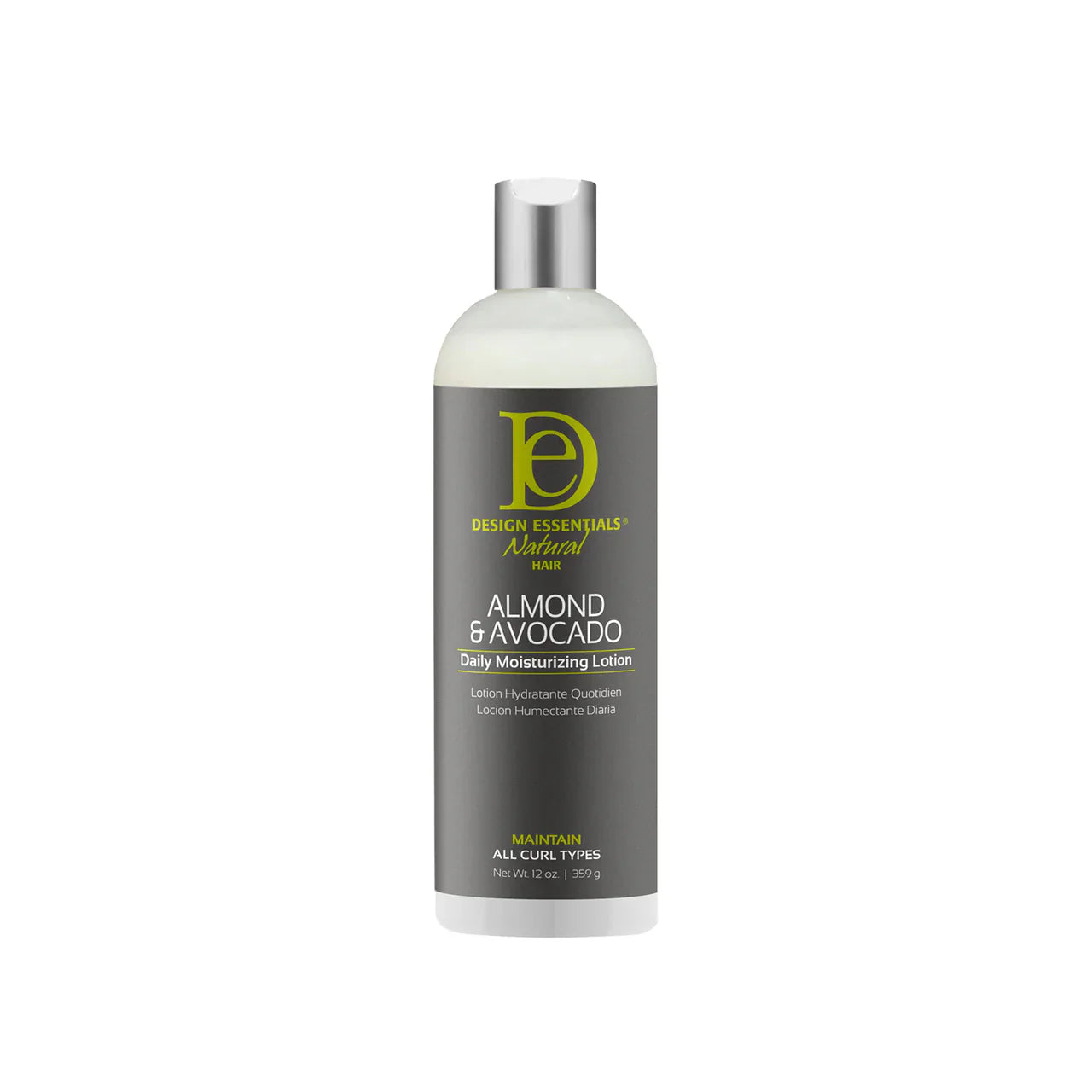 Design Essentials® Natural Almond & Avocado Daily Moisturizing Lotion (12 oz / 359 g)