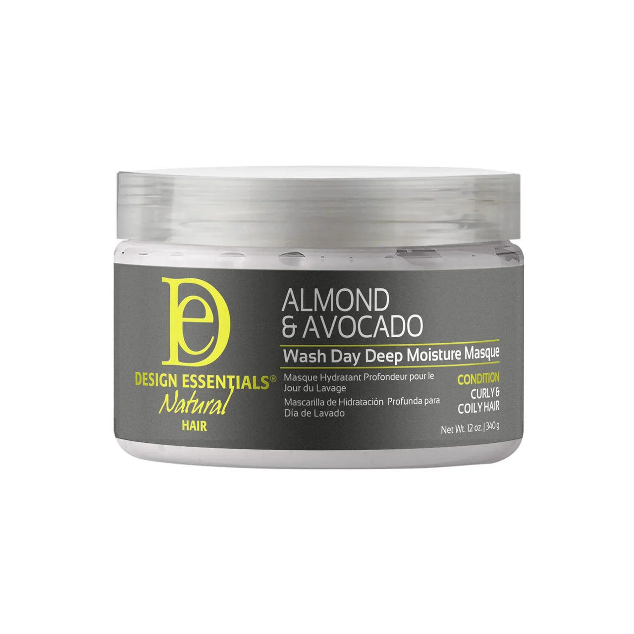 Design Essentials Almond and Avocado Wash Day Deep Moisture Masque 12 oz