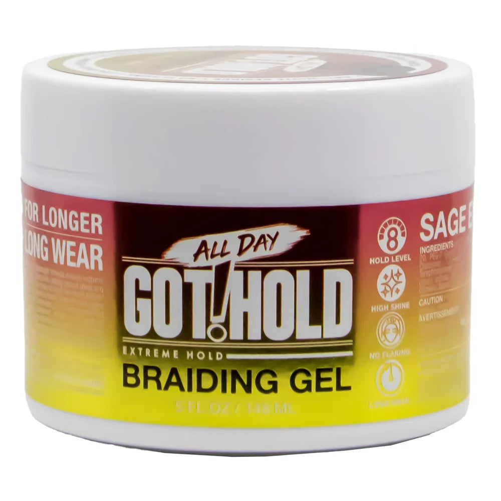 All Day Got Hold Extreme Hold Braiding Gel 5 fl oz