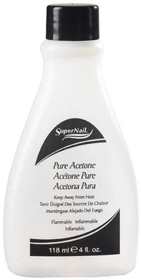 Thumbnail for SuperNail Pure Acetone Nail Polish Remover – 4 fl oz (118 mL)