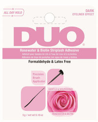 Thumbnail for DUO Rosewater And Biotin Striplash Adhesive Dark 0.18 oz