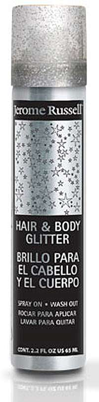 Thumbnail for Jerome Russell Hair & Body Glitter Spray – Silver – 2.2 oz - Elevate Styles