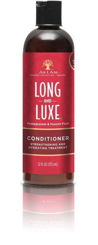 Thumbnail for As I Am Long & Luxe Conditioner Pomegranate & Passion Fruit 12 Oz - Elevate Styles