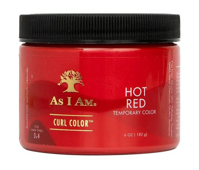 As I Am Curl Color Hot Red Temporary Color 6 oz - Elevate Styles