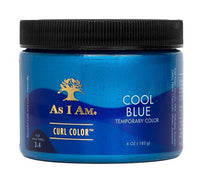 Thumbnail for As I Am Curl Color Cool Blue Temporary Color 6 oz - Elevate Styles