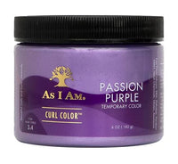 Thumbnail for As I Am Curl Color Passion Purple Temporary Color 6 oz - Elevate Styles