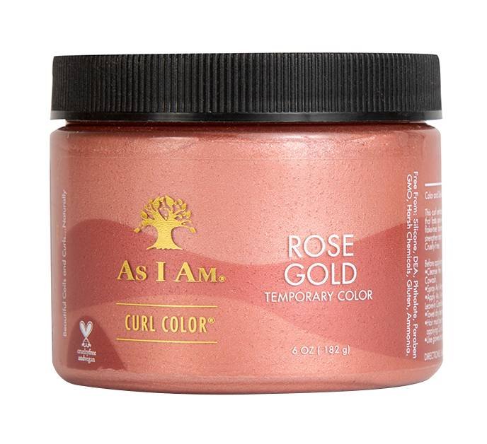 As I Am Curl Color Rose Gold Temporary Color 6 oz - Elevate Styles