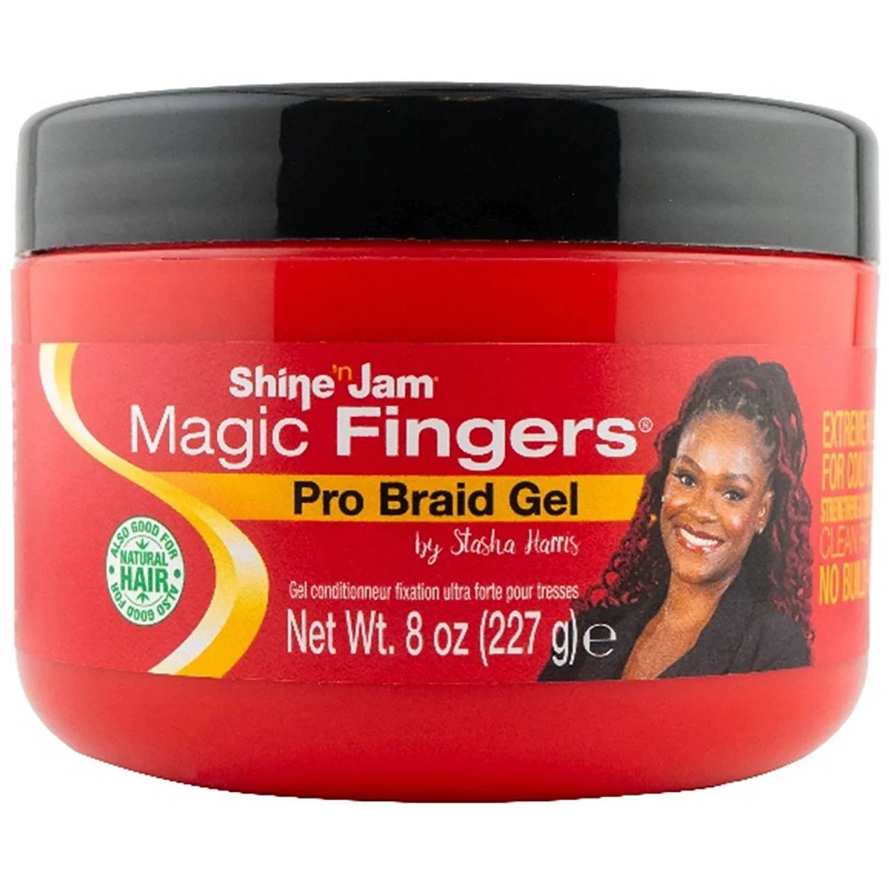 Shine n Jam Magic Fingers Pro Braid Gel 8 oz - Elevate Styles