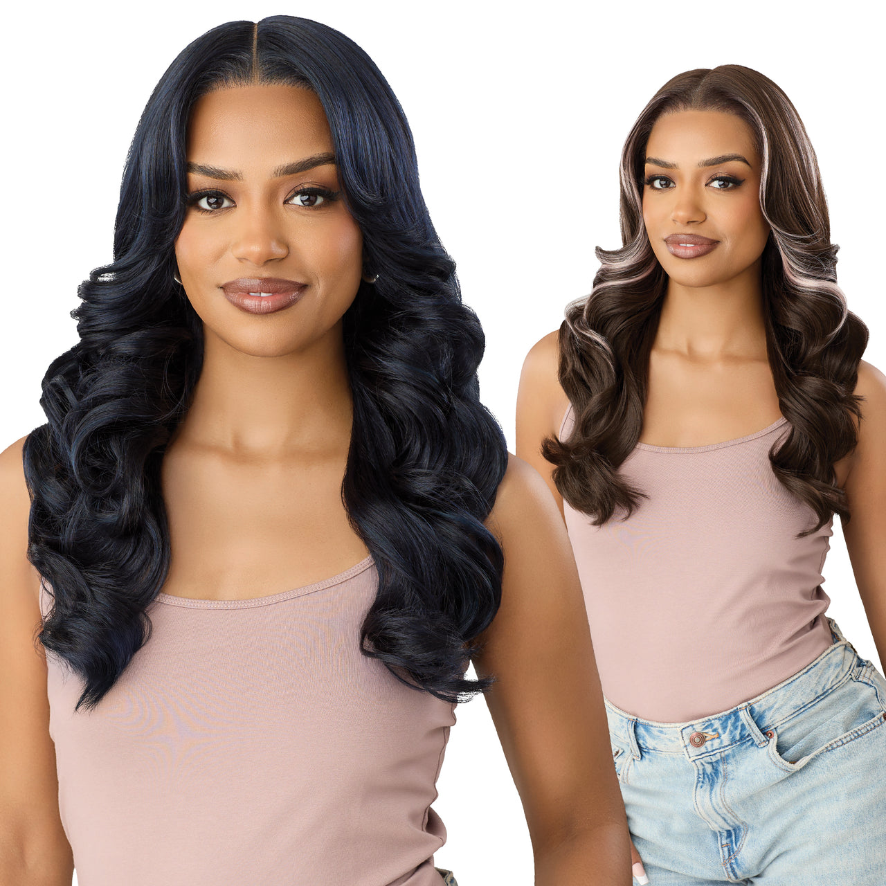 Outre Synthetic Melted Hairline HD Lace Front Wig MH137 QLMHMH137 - Elevate Styles