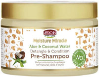 Thumbnail for African Pride Moisture Miracle Aloe & Coconut Water Pre-Shampoo – 12 oz - Elevate Styles