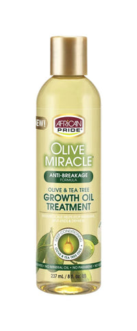 Thumbnail for African Pride Olive Miracle Growth Oil Treatment – 8 fl oz - Elevate Styles