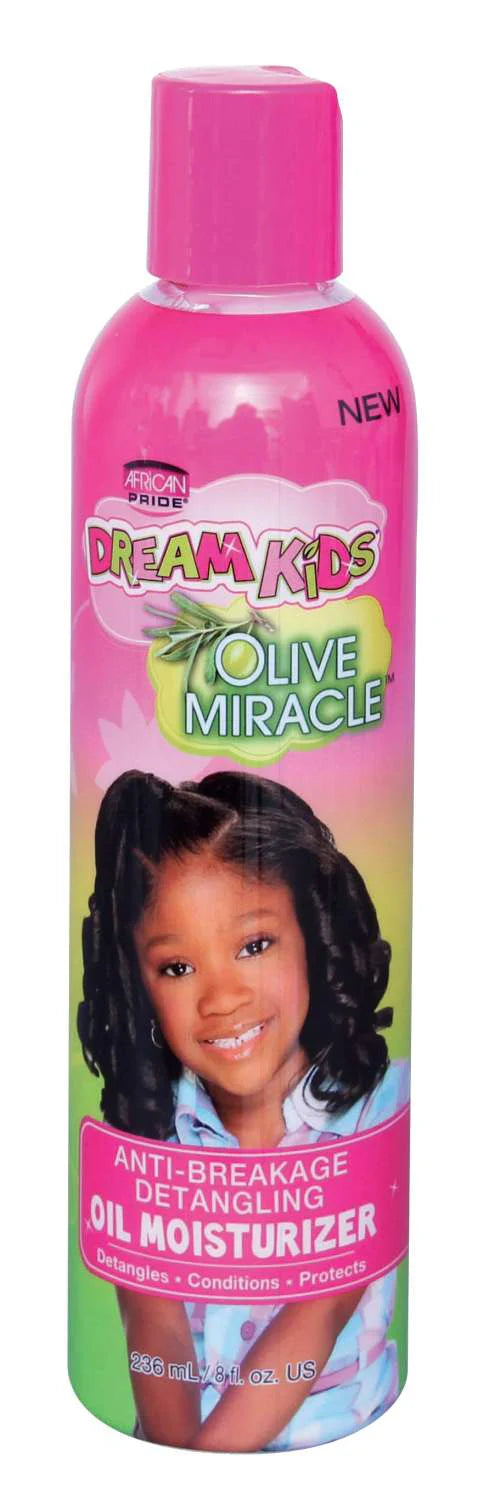 Dream Kids Olive Miracle Anti-Breakage Detangling Oil Moisturizer – 8 FL OZ - Elevate Styles