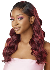Thumbnail for Outre Airtied Human Hair Blend Vanish HD+ Lace Front Wig HHB-Body Wave 22 - Elevate Styles