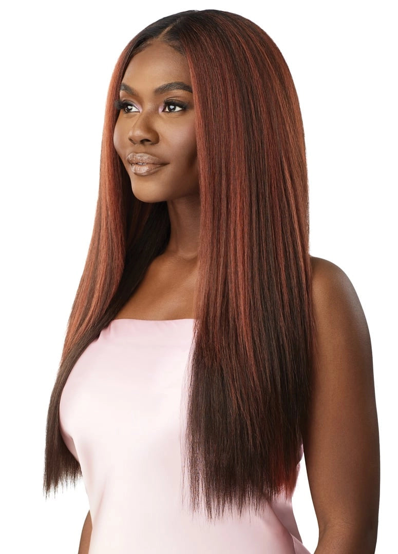 Outre Airtied Human Hair Blend Vanish HD+ Lace Front Wig HHB-Perm Yaki 26 - Elevate Styles