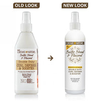 Thumbnail for Creme of Nature Butter Blend & Flaxseed Double Duty Curl Definer & Booster 11.5 Fl. Oz.