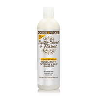 Thumbnail for Creme of Nature Butter Blend & Flaxseed Double Duty Detangle & Slip Shampoo