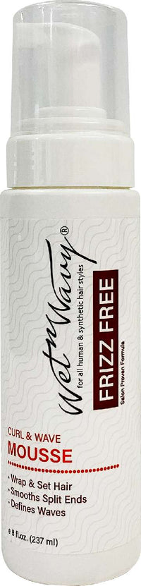 Thumbnail for Wet-n-Wavy Frizz Free Curl & Wave Mousse – 8 fl oz - Elevate Styles