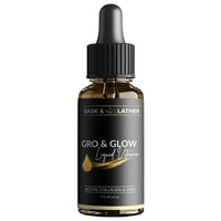 Thumbnail for Bask and Lather Gro and Glow Liquid Vitamin Biotin Collagen and MSM 2 oz - Elevate Styles