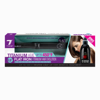 Thumbnail for Tyche Titanium Heat 0.5” Flat Iron - Elevate Styles