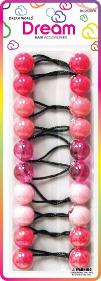Thumbnail for Dream World Hair Barrettes – Pink Mix (BR2620PK)