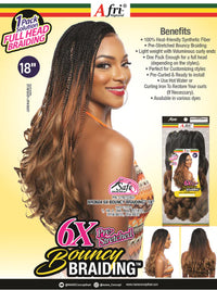 Thumbnail for Mane Concept Afri Naptural 6X Pre-Stretched BOUNCY BRAIDING 18