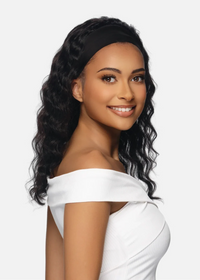 Thumbnail for Black Rose 100% Human Hair Headband Wig Loose Deep 18