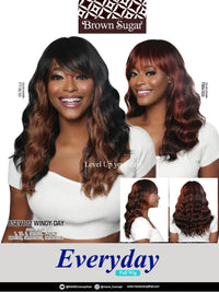 Thumbnail for Mane Concept Brown Sugar Everyday Full Wig - Windy Day BSEV102 - Elevate Styles