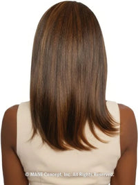 Thumbnail for Mane Concept Brown Sugar Human Hair StyleMix Full Wig BSFW104