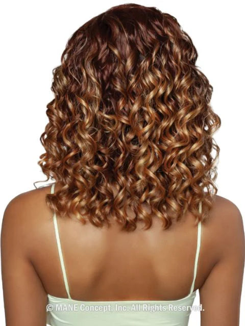 Mane Concept Brown Sugar HD 13x7 Lace Skin 06 Pre-Cut Glueless Front Wig - BSSB242