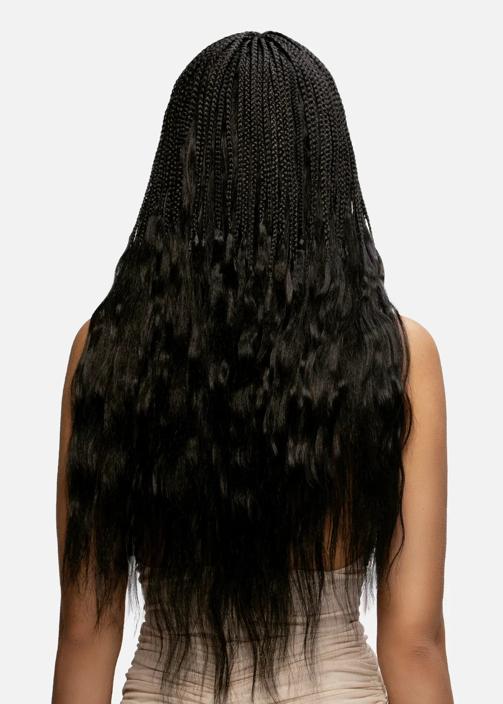 Vivica A. Fox Hand-Tied Braided Wig HD Lace Part BW-ARTE
