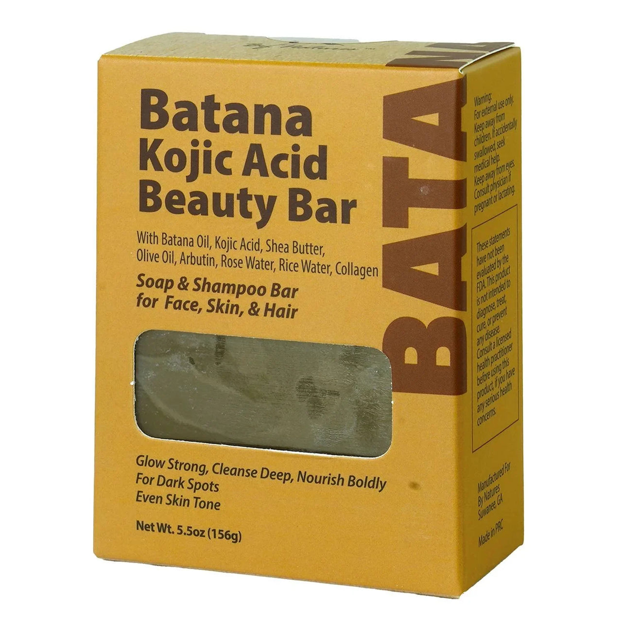Batana Kojic Acid Beauty Bar 5.5oz - Elevate Styles