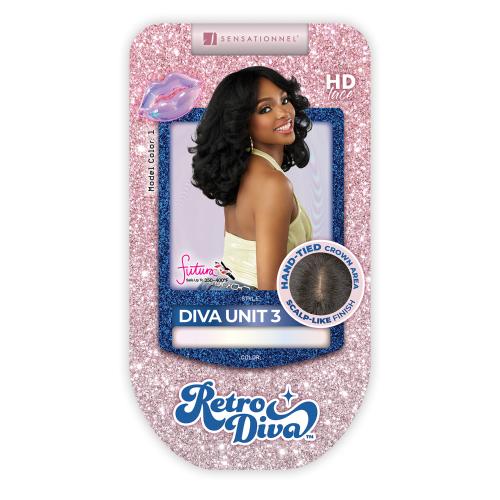 Sensationnel Retro Diva HD Lace Wig - DIVA UNIT 3