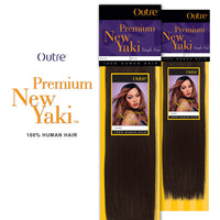 Thumbnail for Outre Premium New Yaki 100% Human Hair - Elevate Styles