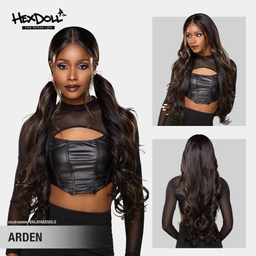 Sensationnel HexDoll 100% Premium Fiber HD Lace Front Wig – Arden