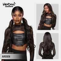 Thumbnail for Sensationnel HexDoll 100% Premium Fiber HD Lace Front Wig – Arden