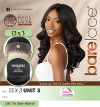 Thumbnail for Sensationnel 13x3 HD Glueless Pre Plucked Wig  Bare Lace Unit 3 BL133003