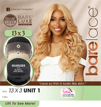 Thumbnail for Sensationnel 13x3 HD Glueless Pre Plucked Wig  Bare Lace Unit 1 BL133001