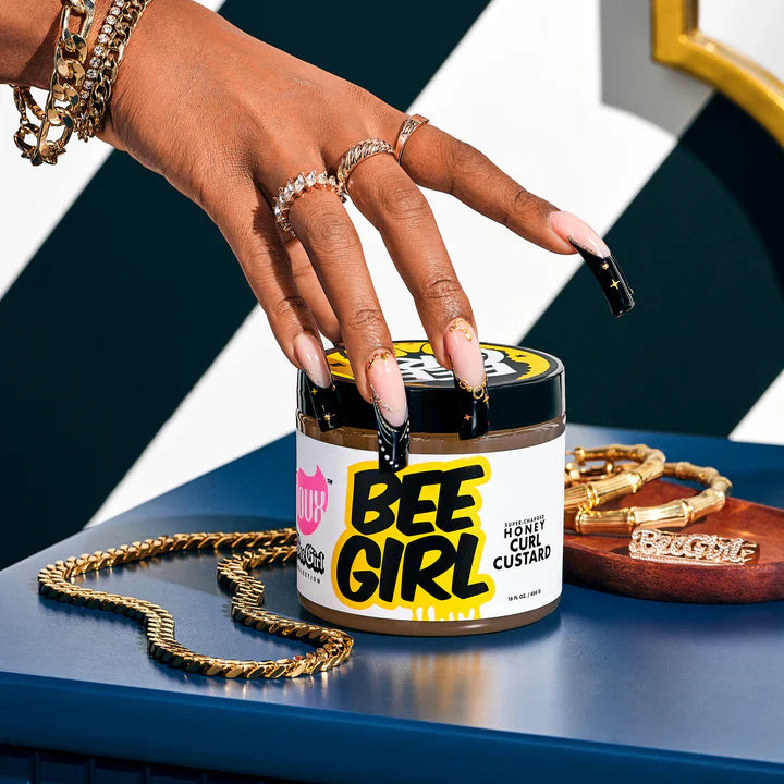 The Doux Bee Girl Collection Honey Curl Custard 16 Fl. Oz. (454 g)
