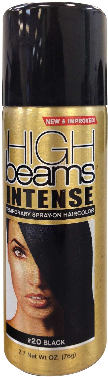 High Beams Intense Temporary Spray-On Haircolor #20 Black 2.7 Oz - Elevate Styles