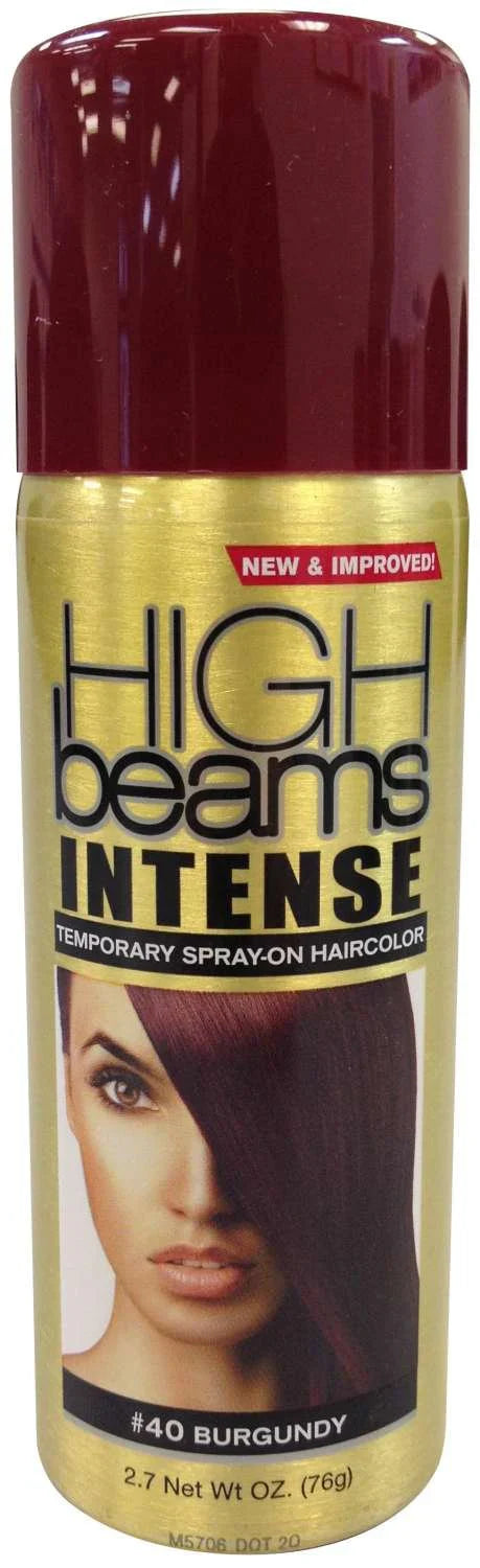High Beams Intense Temporary Spray-On Hair Color #40 Burgundy – 2.7 oz - Elevate Styles