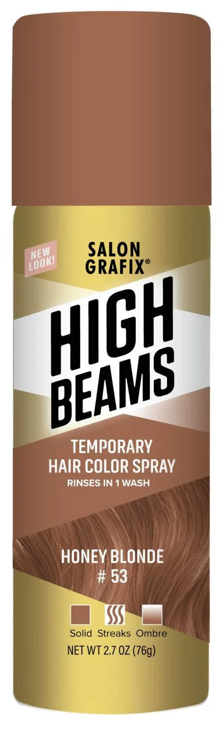 Salon Grafix High Beams Temporary Hair Color Spray Honey Blonde #53 – 2.7 oz - Elevate Styles